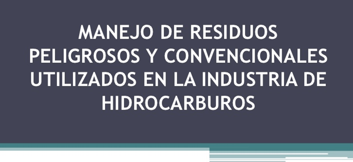 Resultado de imagen para NOM-EM-005-ASEA-2017 hidrocarburos residuos